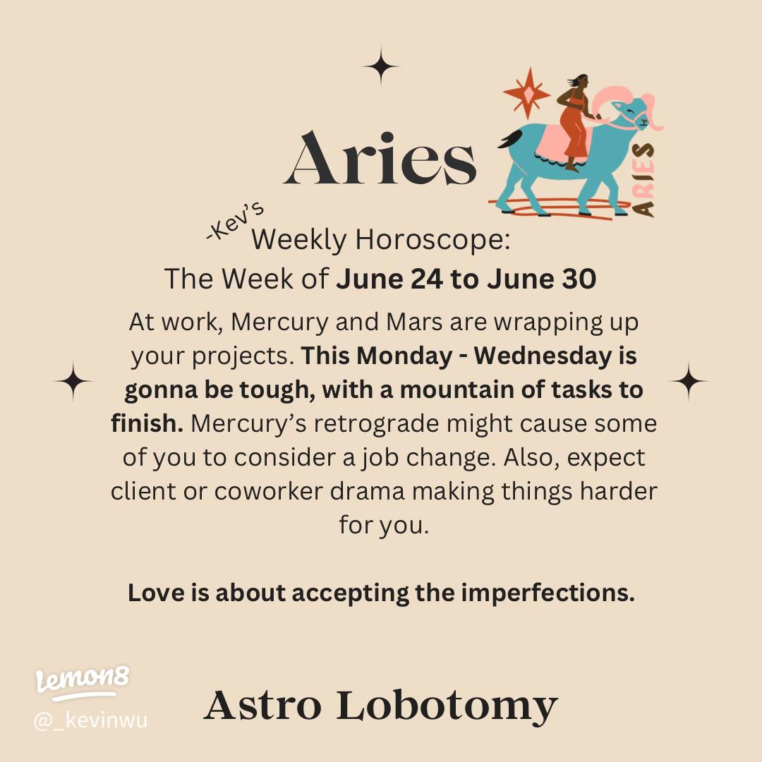 Aries June Horoscope｜A turnaround is coming and hard work pays off!