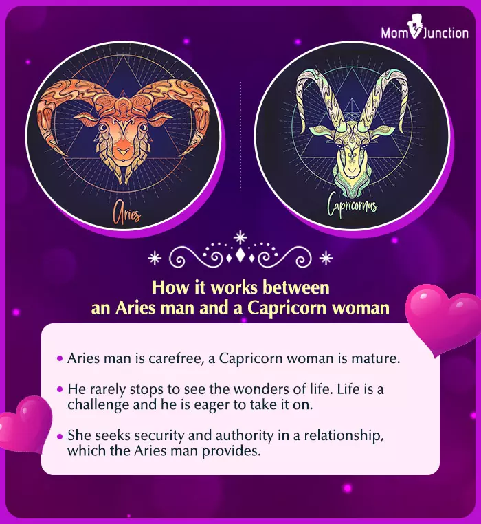 Capricorn Man Compatibility with Aries Woman