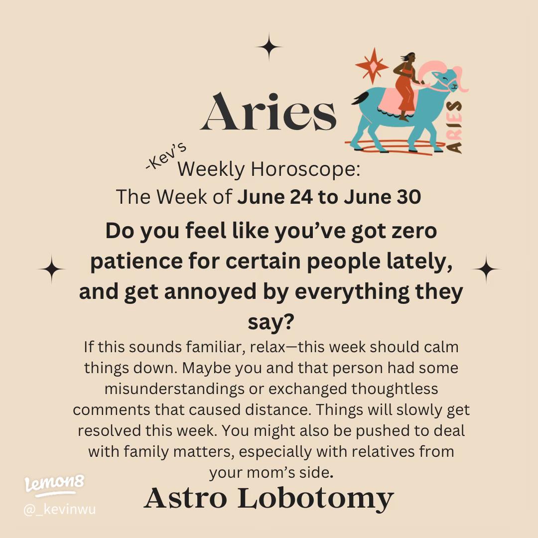 Aries Weekly Horoscope Check! (3 Lucky Things Coming Your Way)