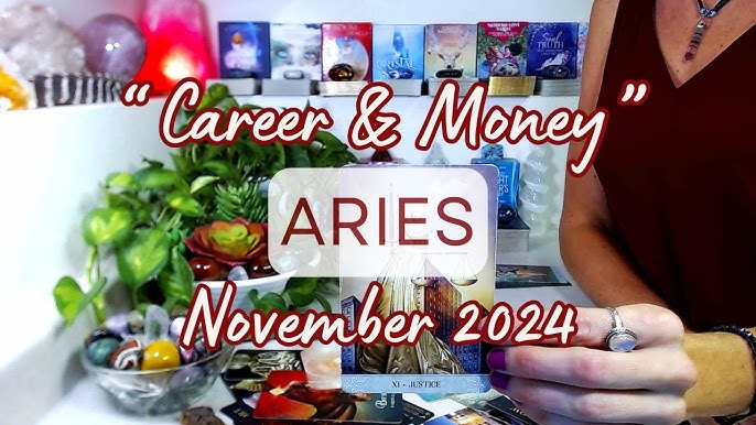 Career advice from November Aries Horoscope 2024 – Make the most of it!