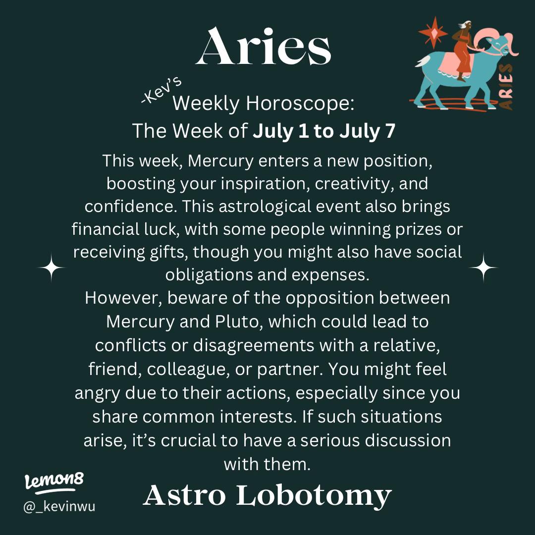 Aries Horoscope Today How to Boost Your Luck This Week