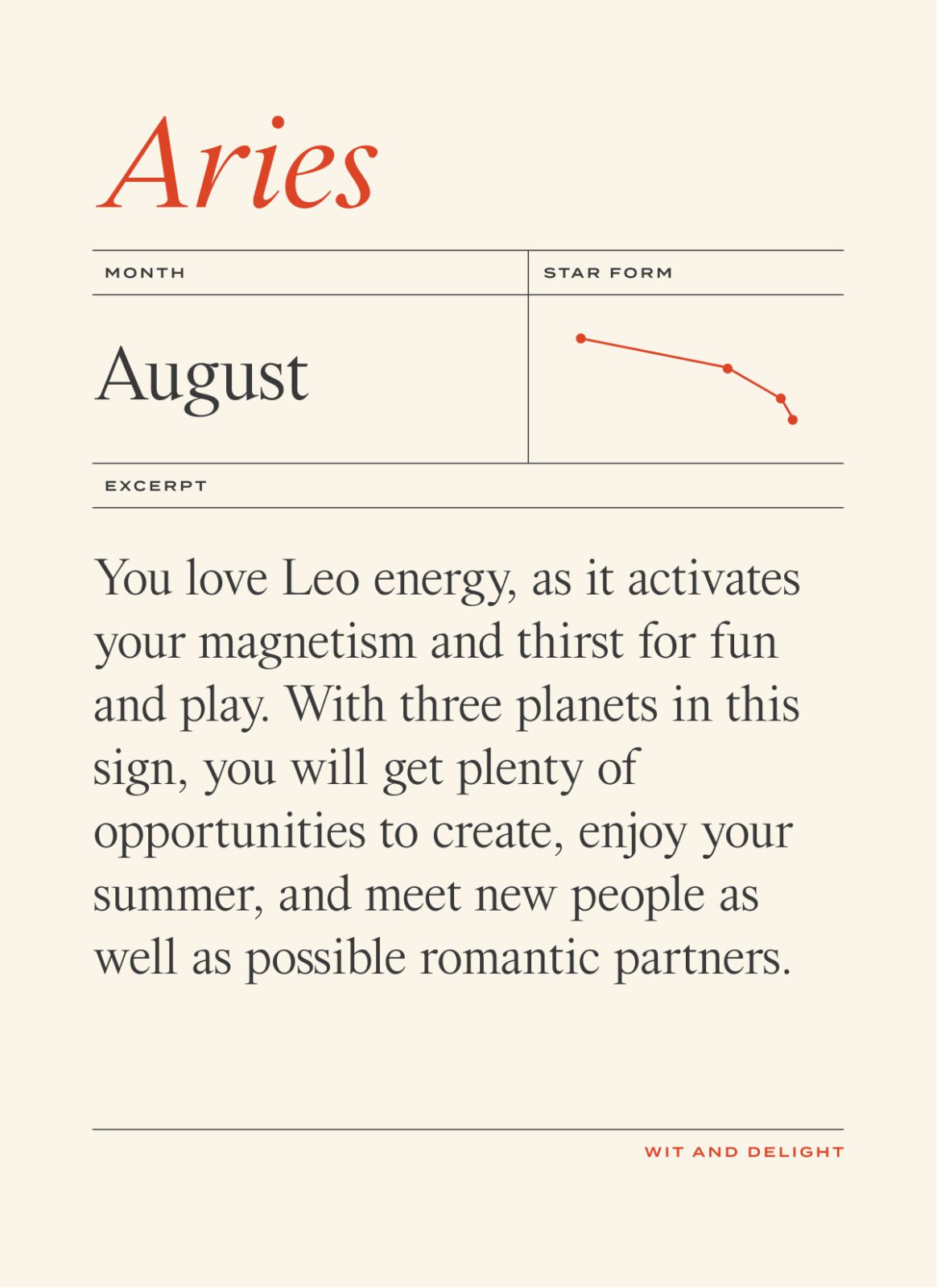 Aries August Horoscope What to Expect for Your Money and Health