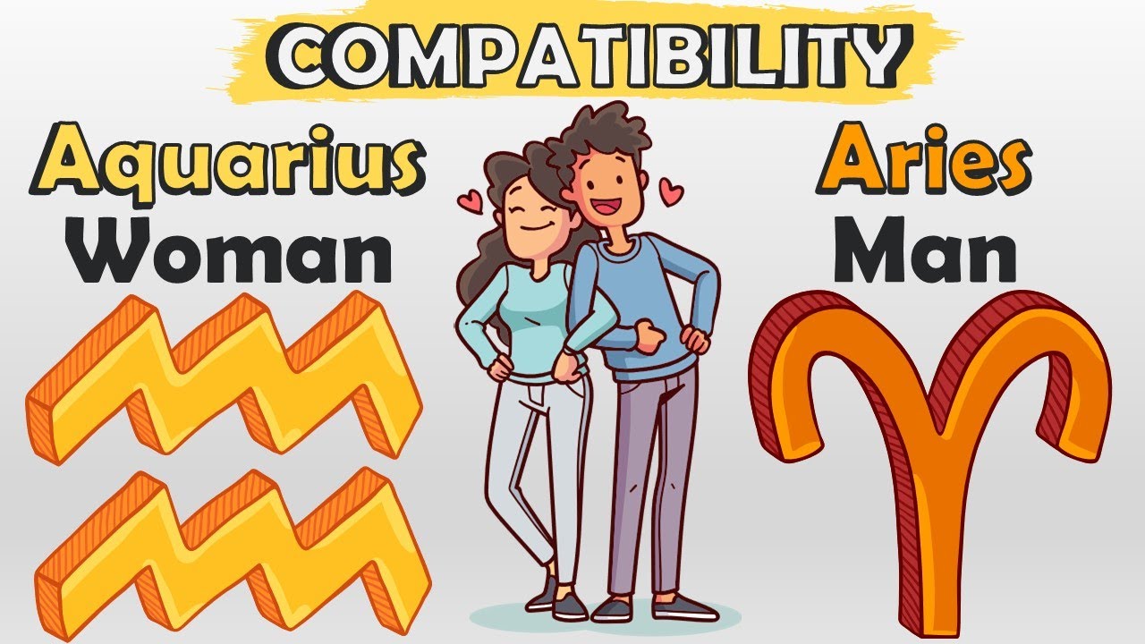 Is Aquarius female and Aries man compatibility high？ Check these signs!