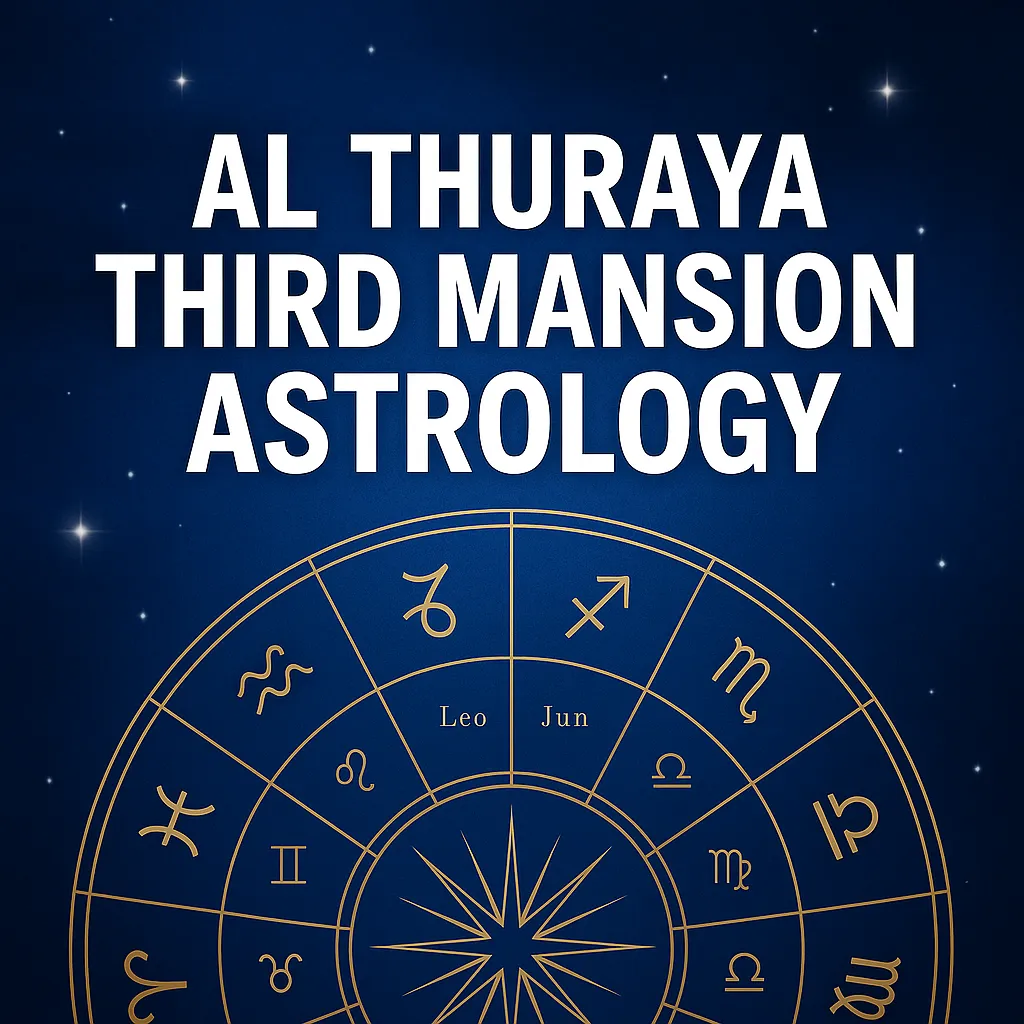 Whats the astrology of Al Thuraya Third Mansion？ Heres the answer!